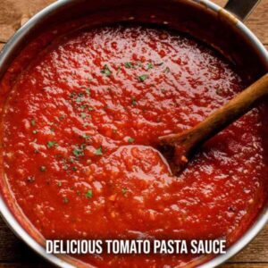 Delicious Tomato Pasta Sauce: