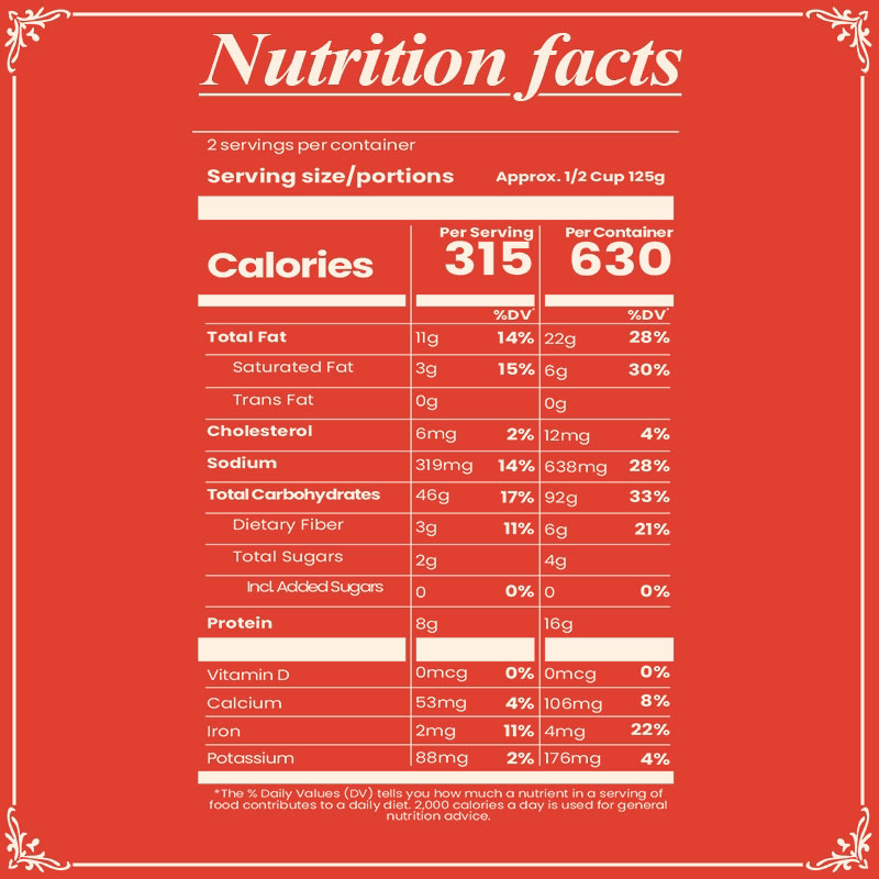 Mutter Paneer With Basmati Rice NF SR