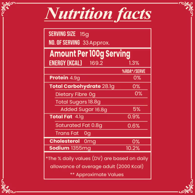 Pizza Pasta Sauce SR NF