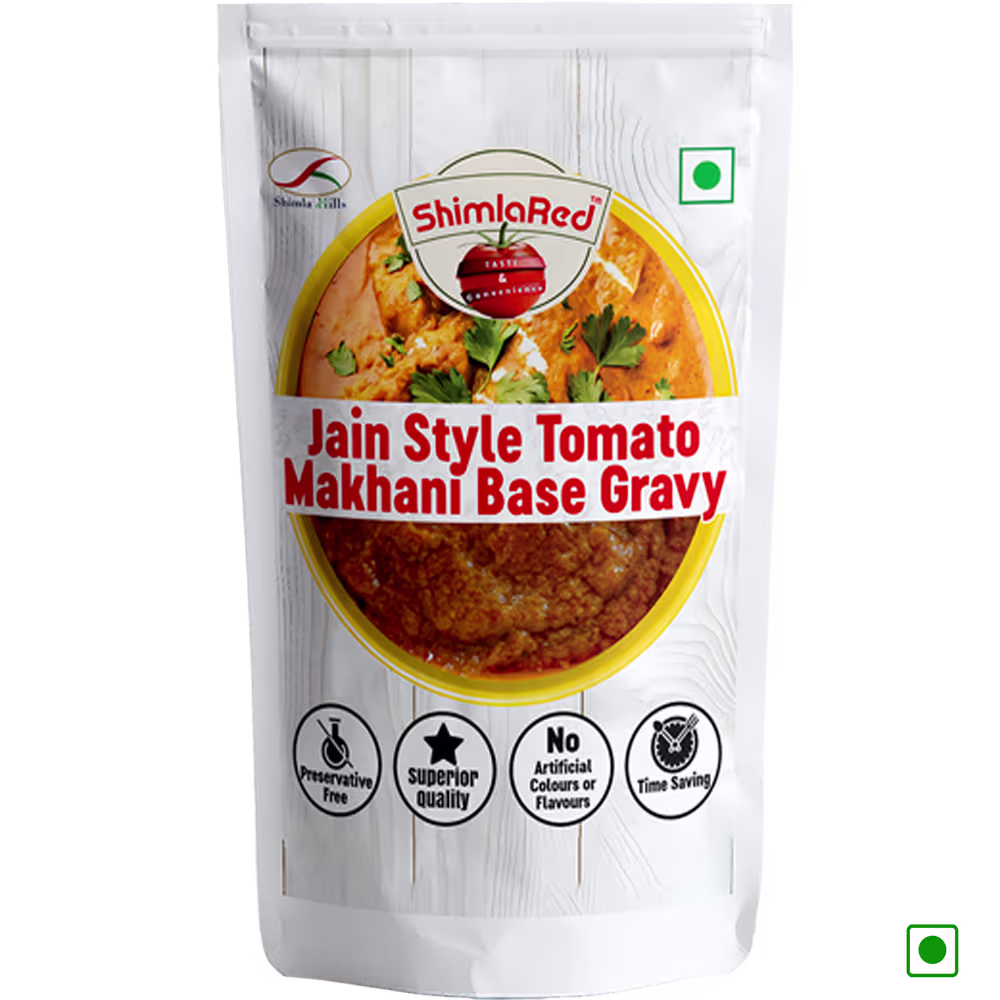 Front Pouch Jain Style Tomato Makhani Base Gravy