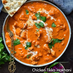 Chicken Tikha Makhani