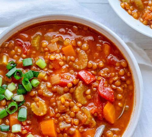 Hearty Tomato and Lentil Soup